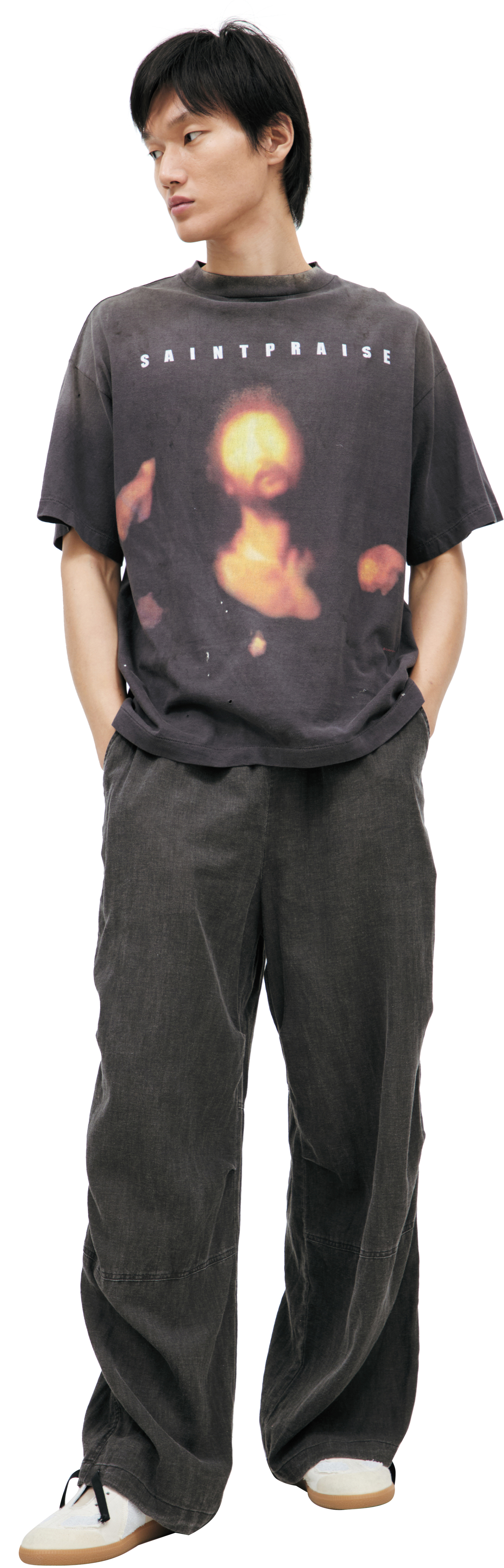 Saint Mxxxxxx Футболка с принтом SaintPraise