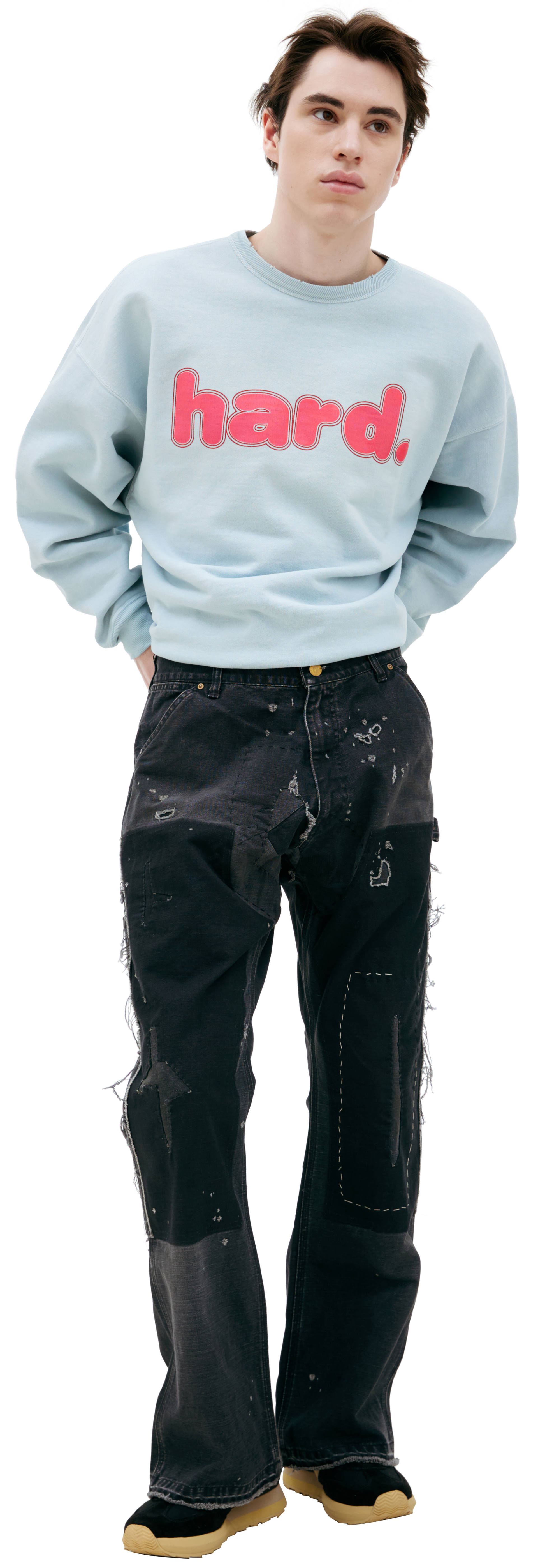 Saint Mxxxxxx Джинсы с патчами