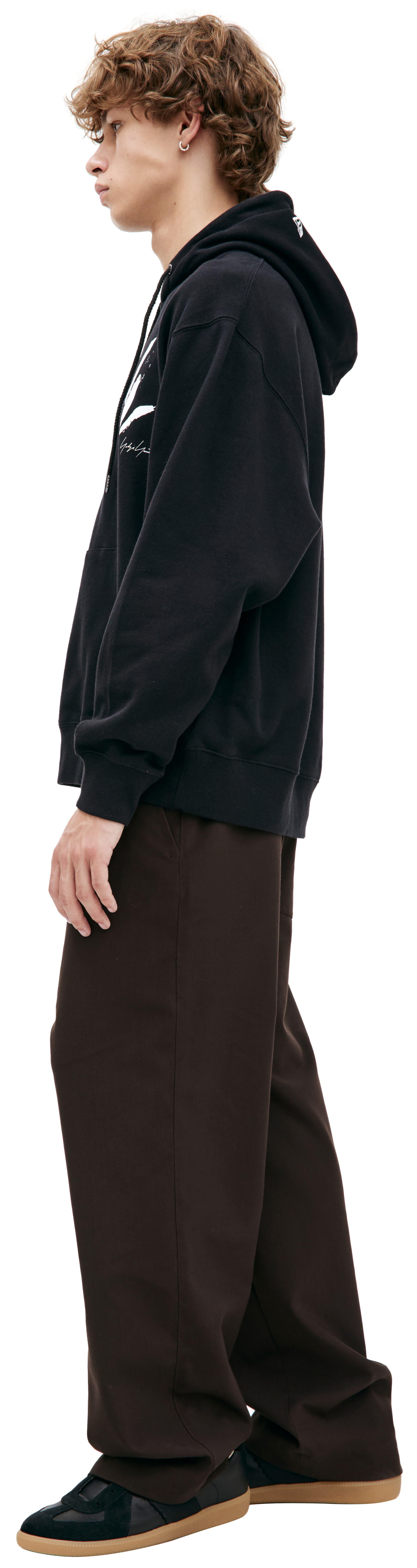 Yohji Yamamoto Худи с логотипом Yohji Yamamoto x NEW ERA