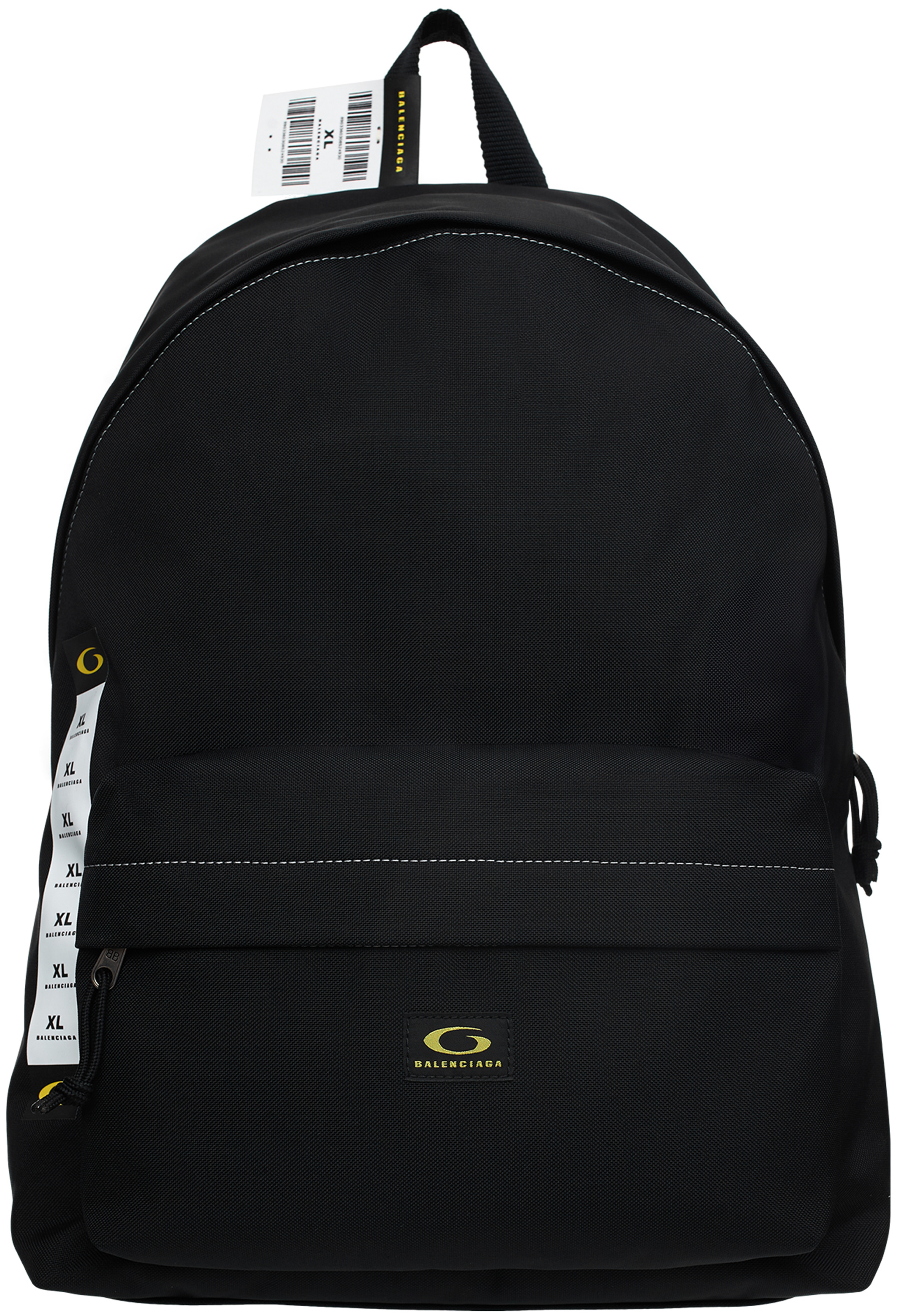 Balenciaga Черный рюкзак с логотипом