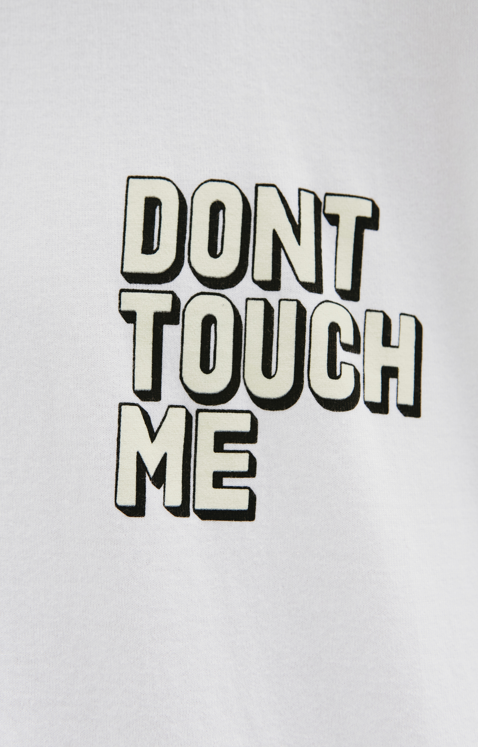 Undercover Белый лонгслив Don\'t touch me