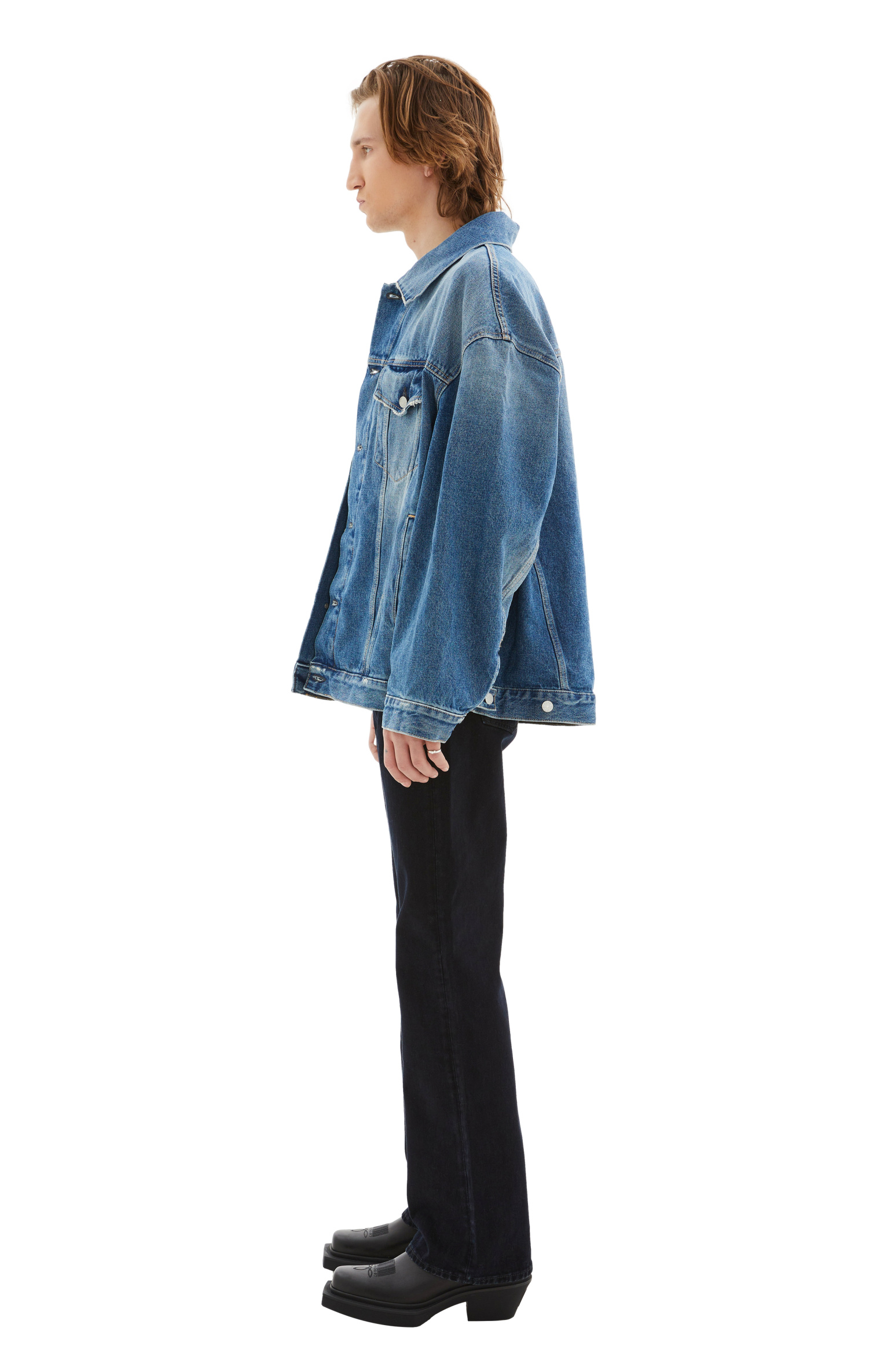 Acne Studios Джинсовая куртка оверсайз