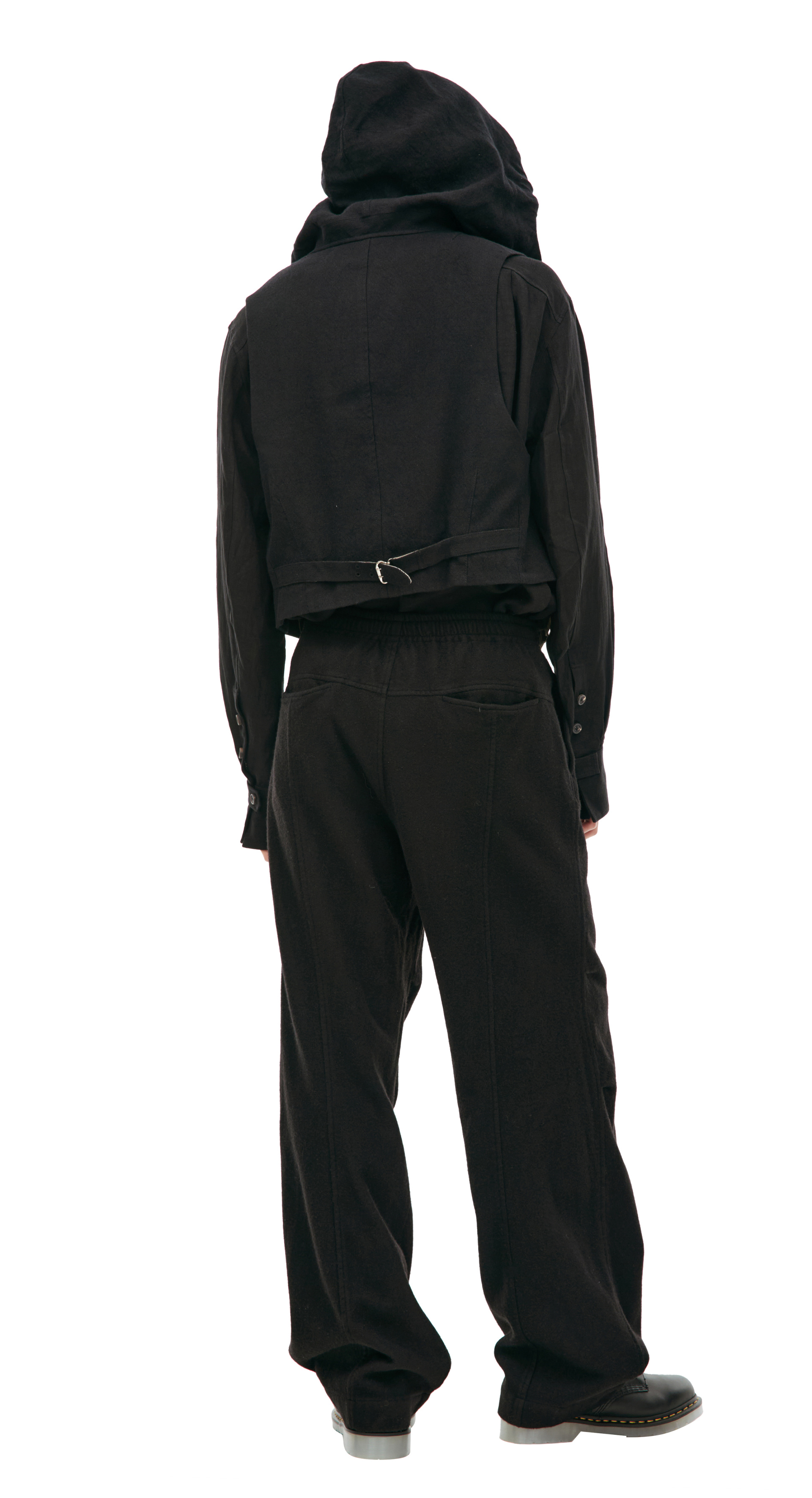 Ziggy Chen Кашемировый жилет с капюшоном