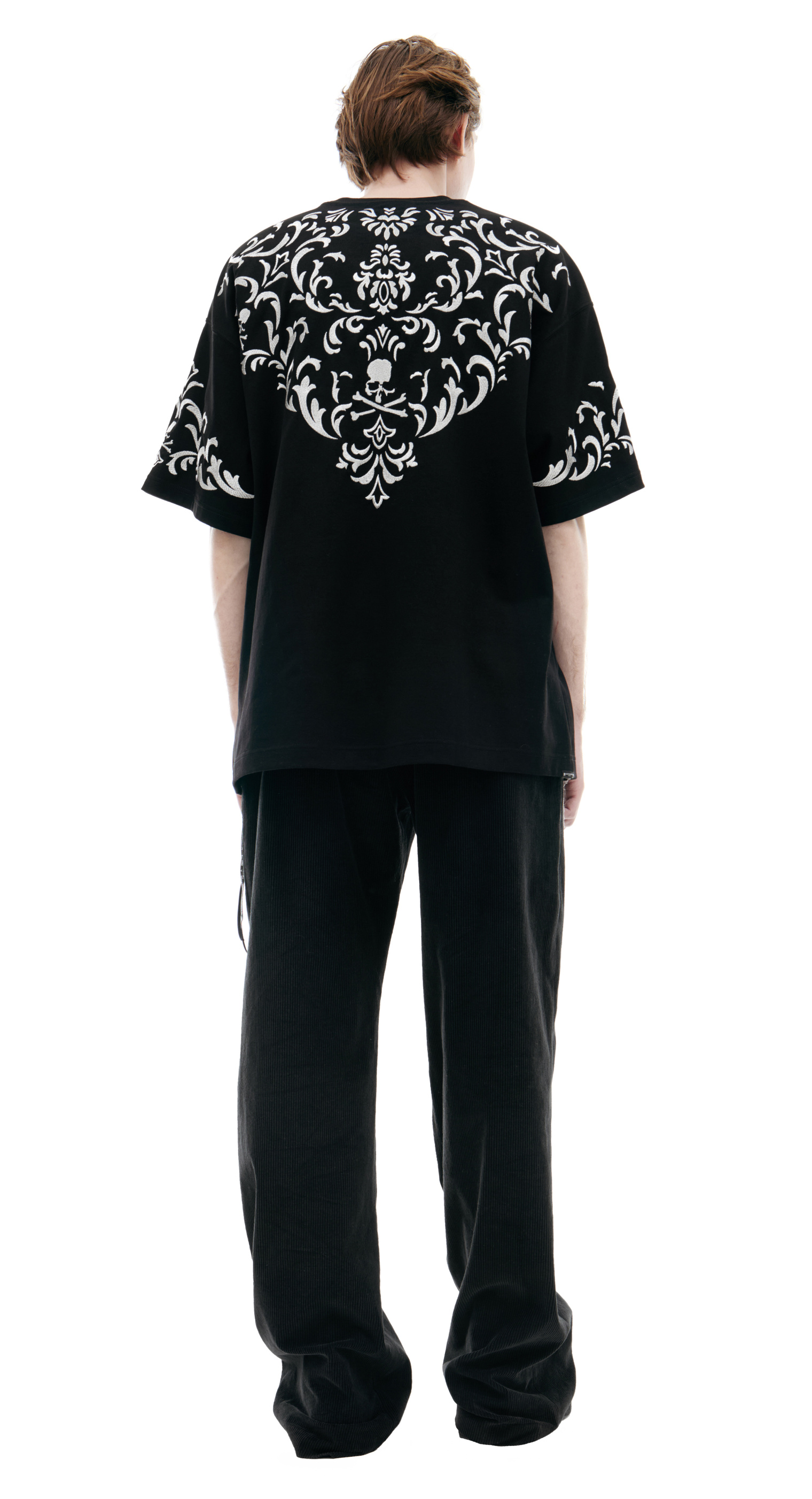 Mastermind WORLD Black T-shirt with ornaments