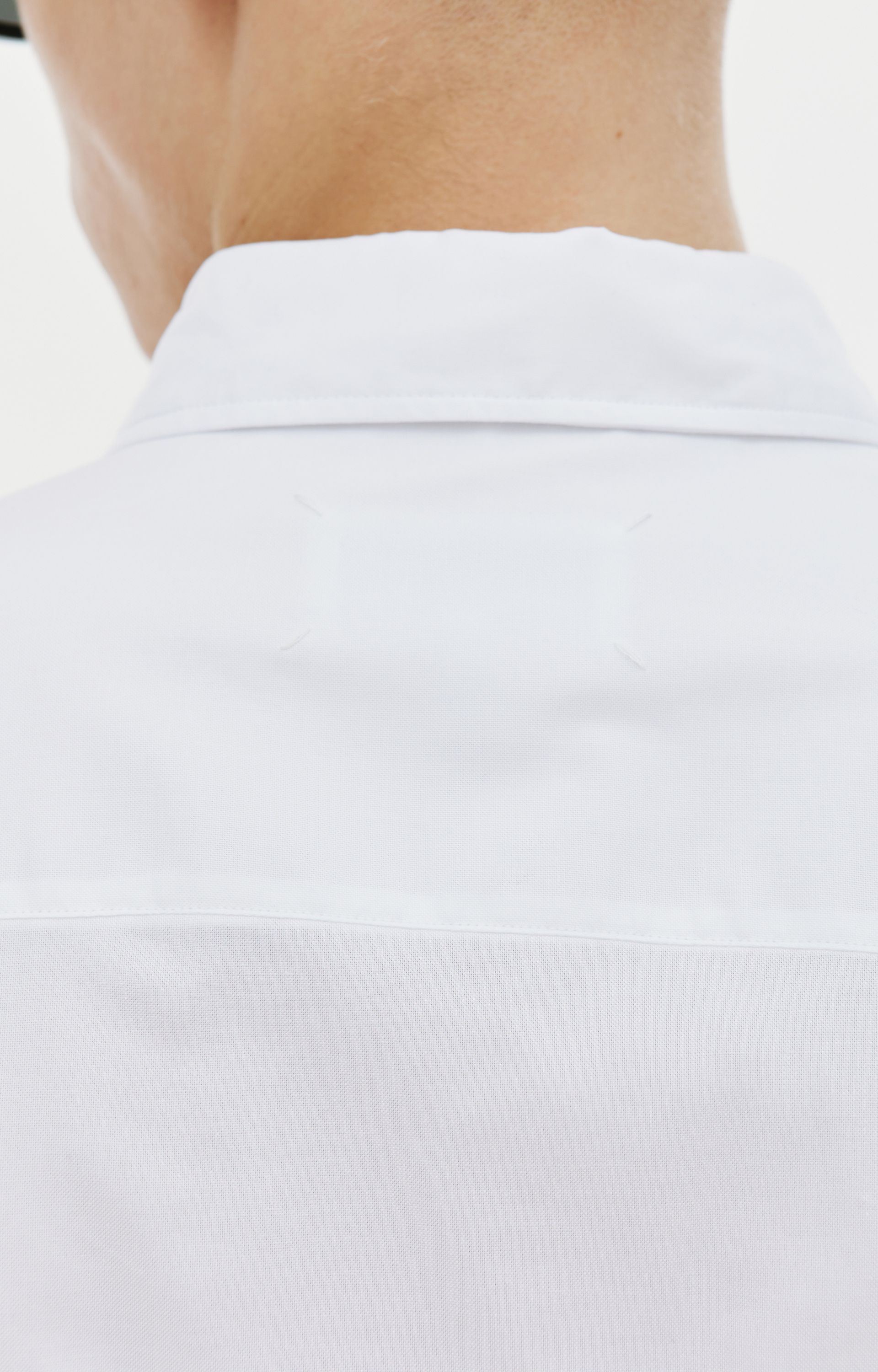 Maison Margiela Длинная оверсайз рубашка