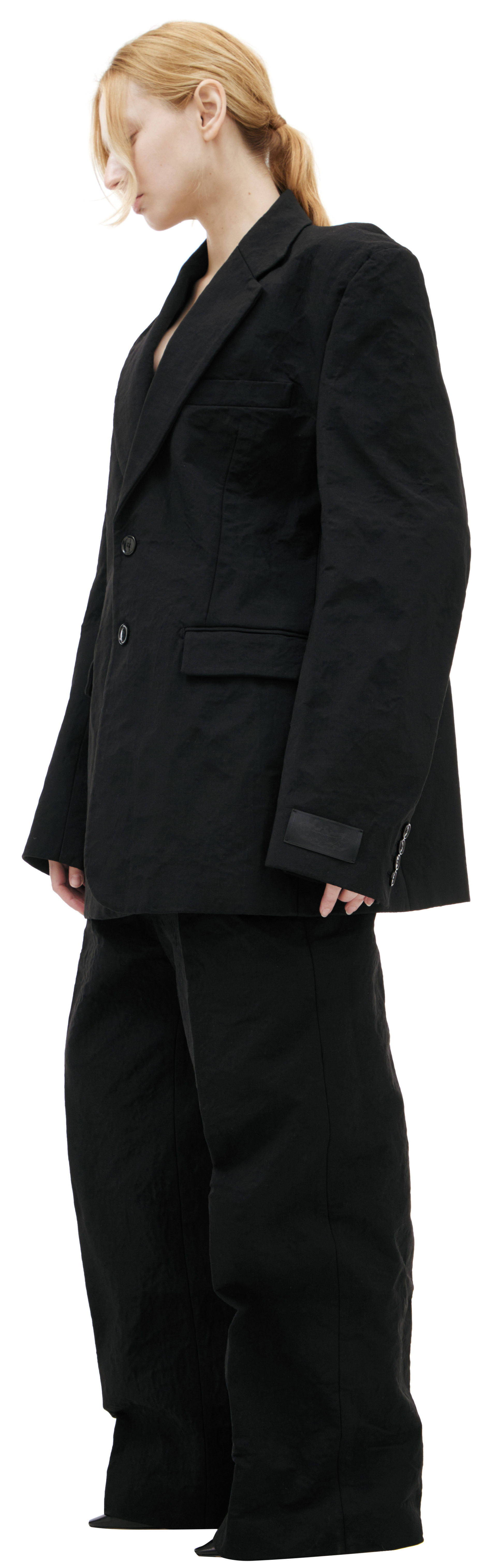 VETEMENTS Пиджак с мятым эффектом