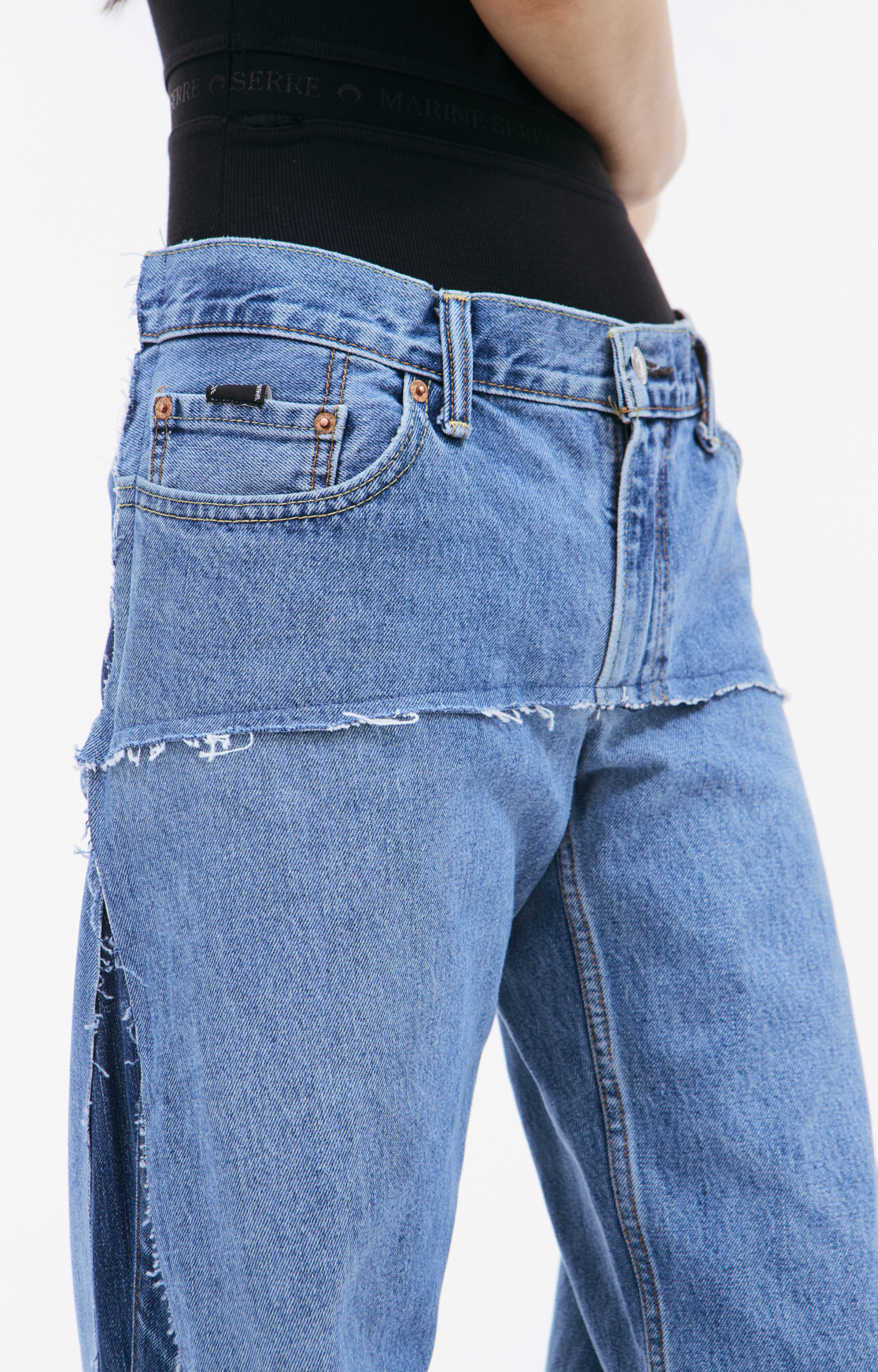 PROTOTYPES Джинсы с заниженной талией