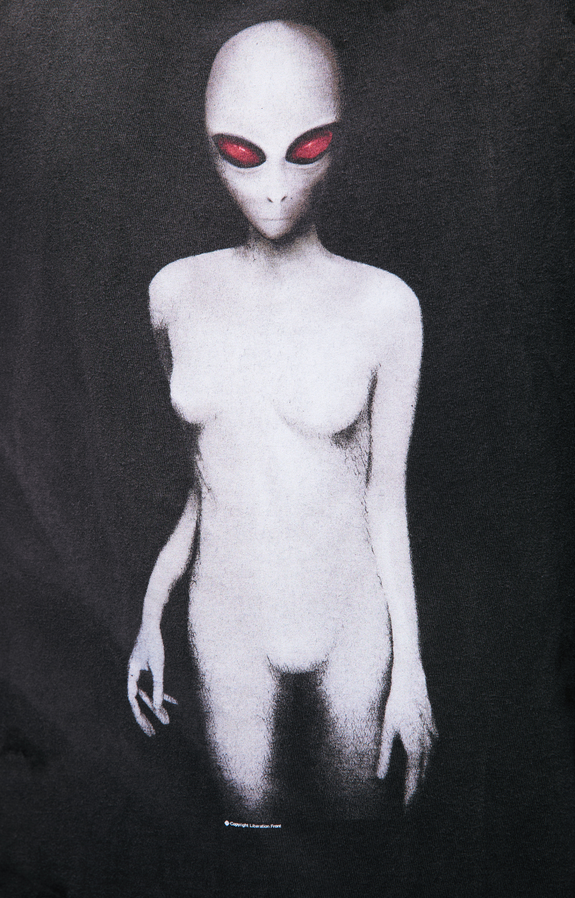 Saint Mxxxxxx Серая футболка с принтом